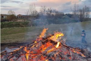 Benndorf Frühlingsfeuer